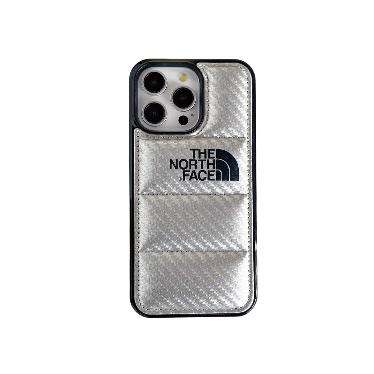 High-end fashion brand iphone carbon fiber north face mobile phone case