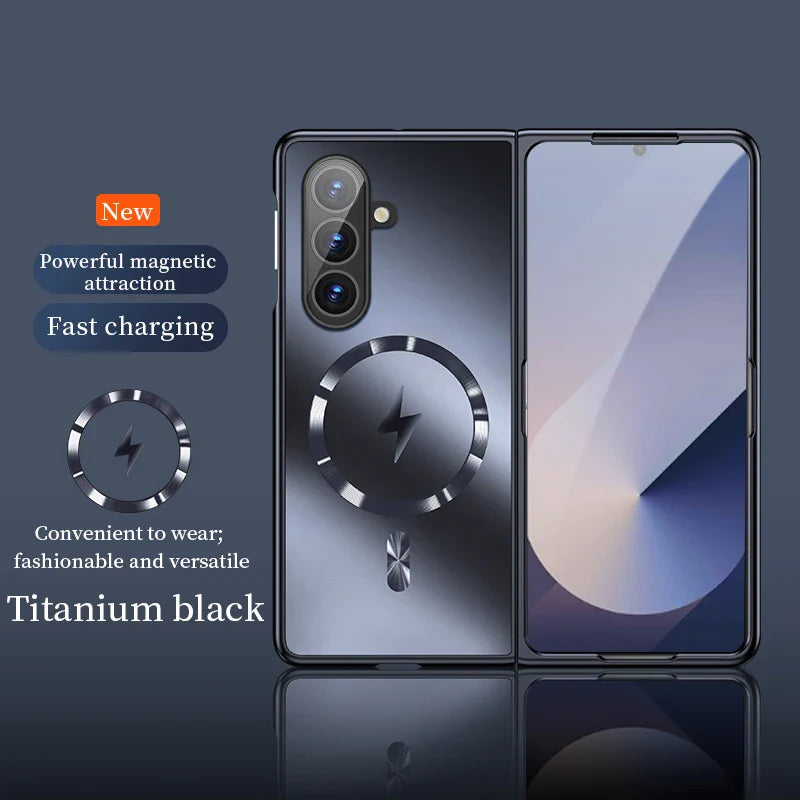 Luxury AG Matte Magnetic Case For Samsung