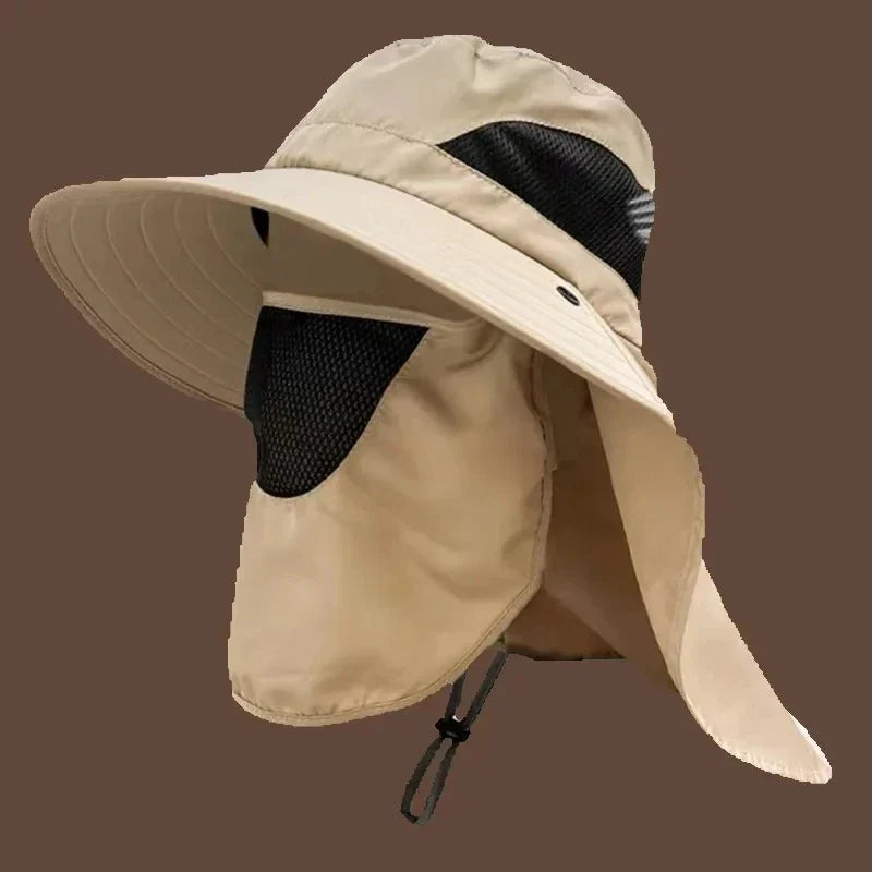 Summer Sun Hats UV Protection Outdoor Hunting Fishing Cap for Men