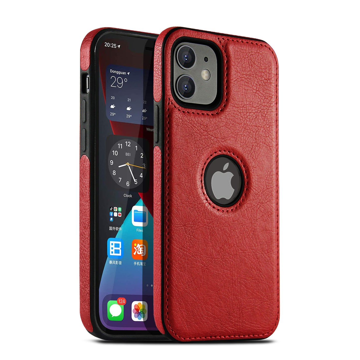 Luxury Leather Pattern Business Case For iPhone