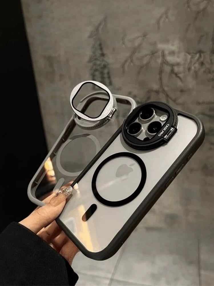 Creative and Fashionable Flip Cover Glasses Holder Magnetic Case