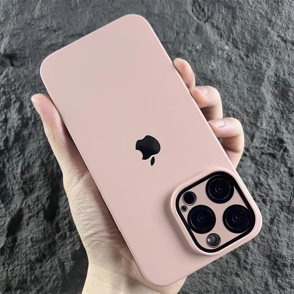 Matte Protective iPhone Case with Built-in Lens Film