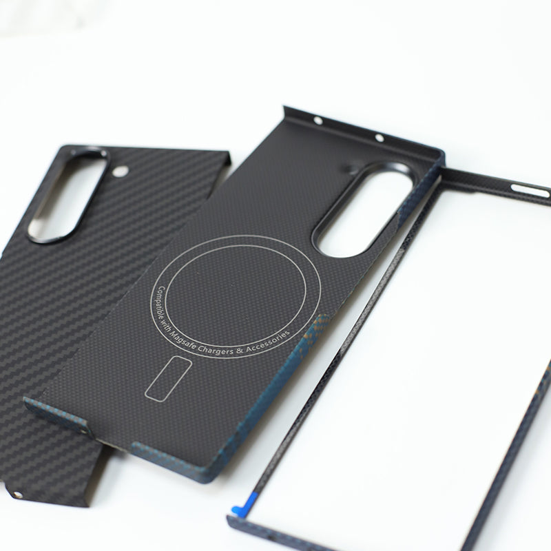 AeroShield Kevlar® Aramid Z Fold 7, 6 & 5 – Slim & Impact Resistant Case