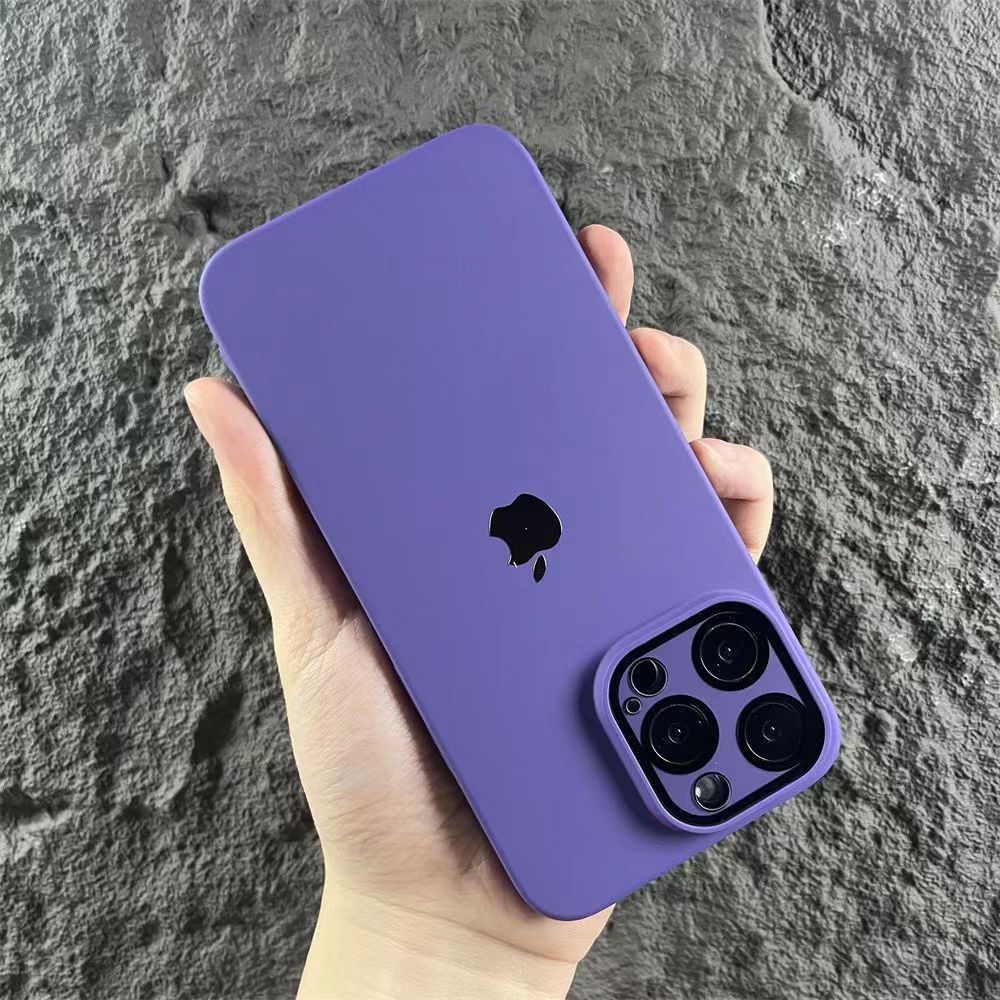 Matte Protective iPhone Case with Built-in Lens Film