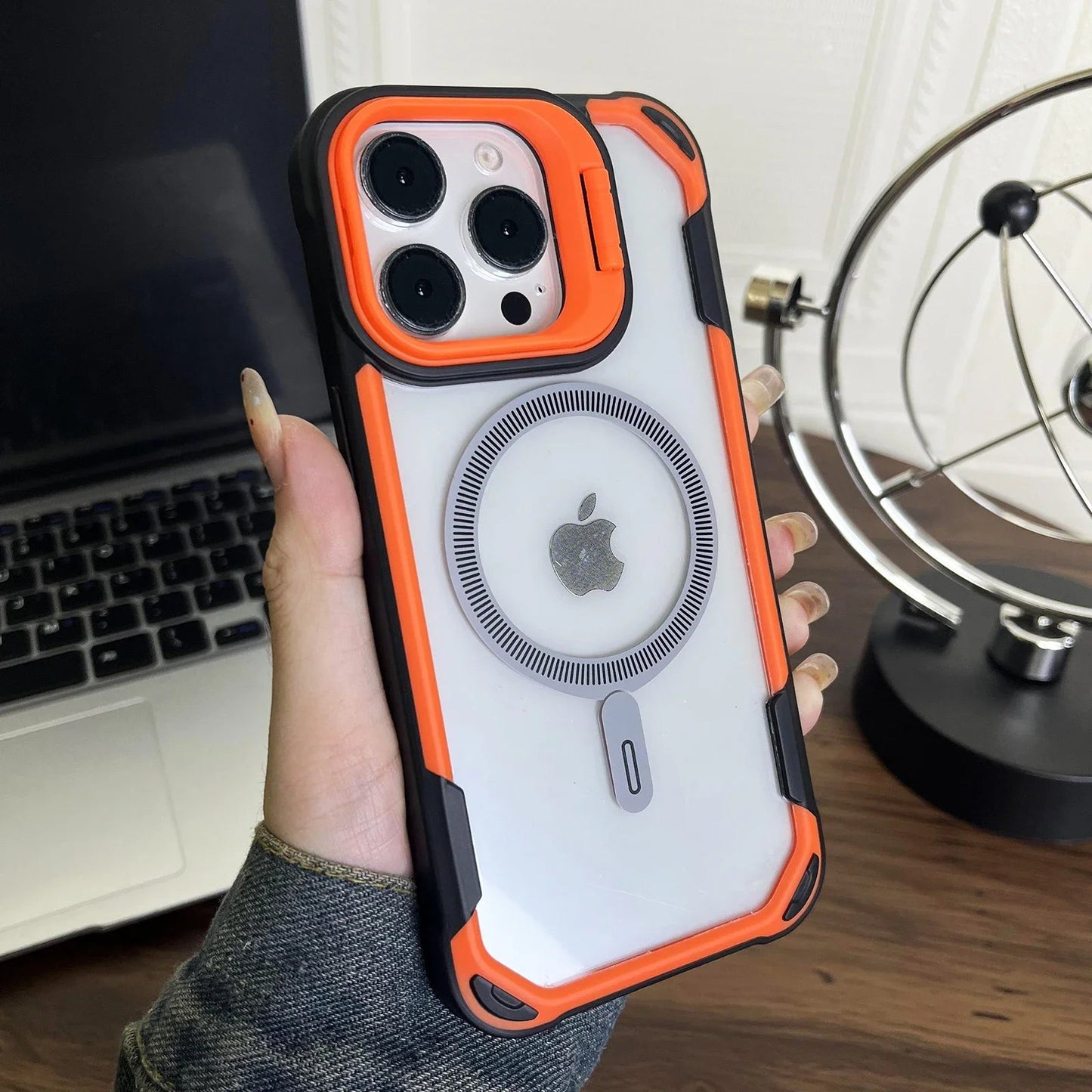 Stylish Magnetic Armor Phone Case for IPhone