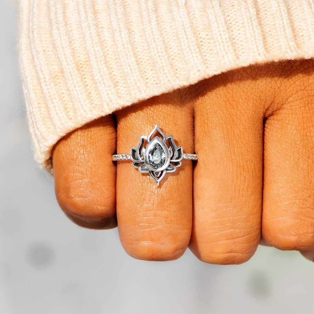 🌹Valentine's Day Pre-sale💝F♥︎ck It And Begin Again Lotus Ring