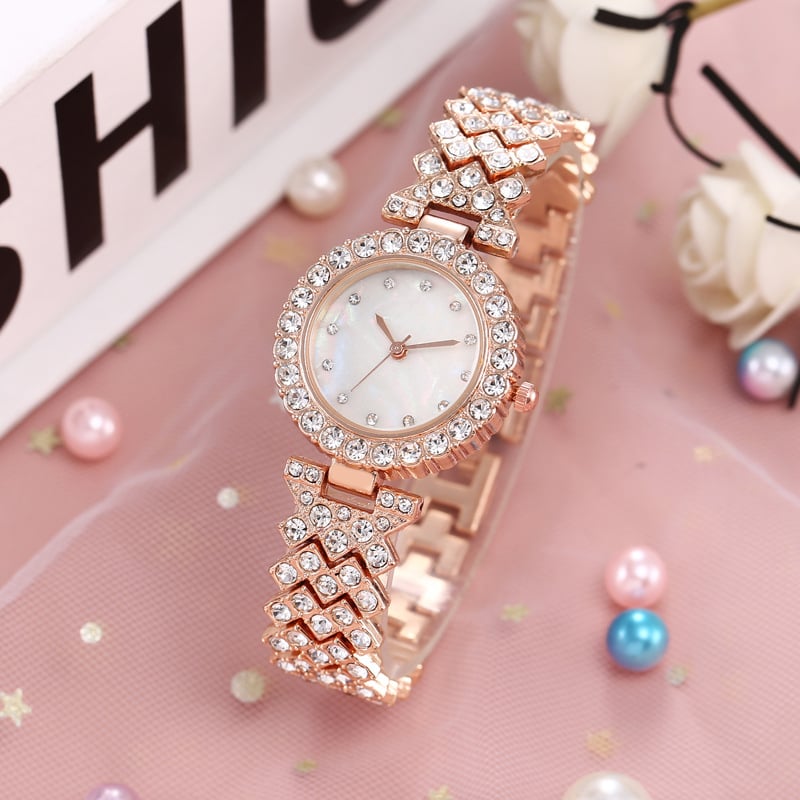 🔥  49% OFF - Luxury Women platinum Watch