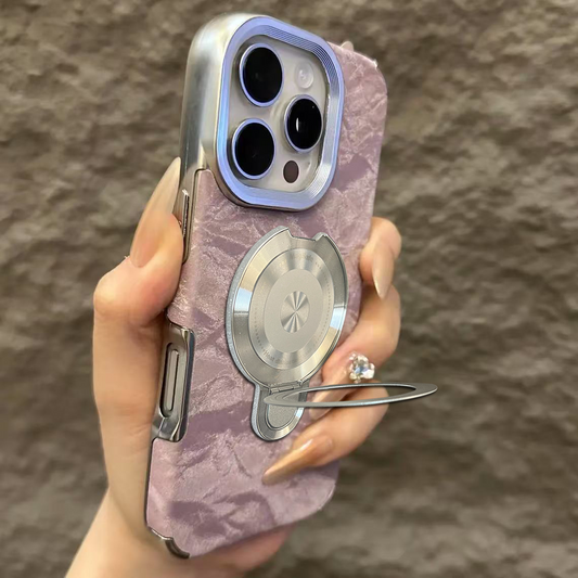 Invisible Magnetic Bracket Phone Case For iPhone