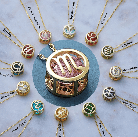 Twelve Horoscope Necklaces