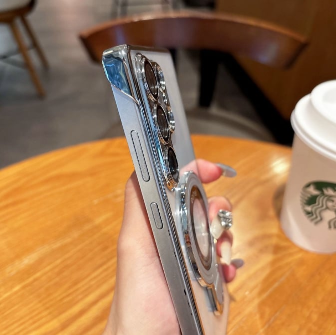 Samsung Frameless Magnetic Case with Invisible Stand
