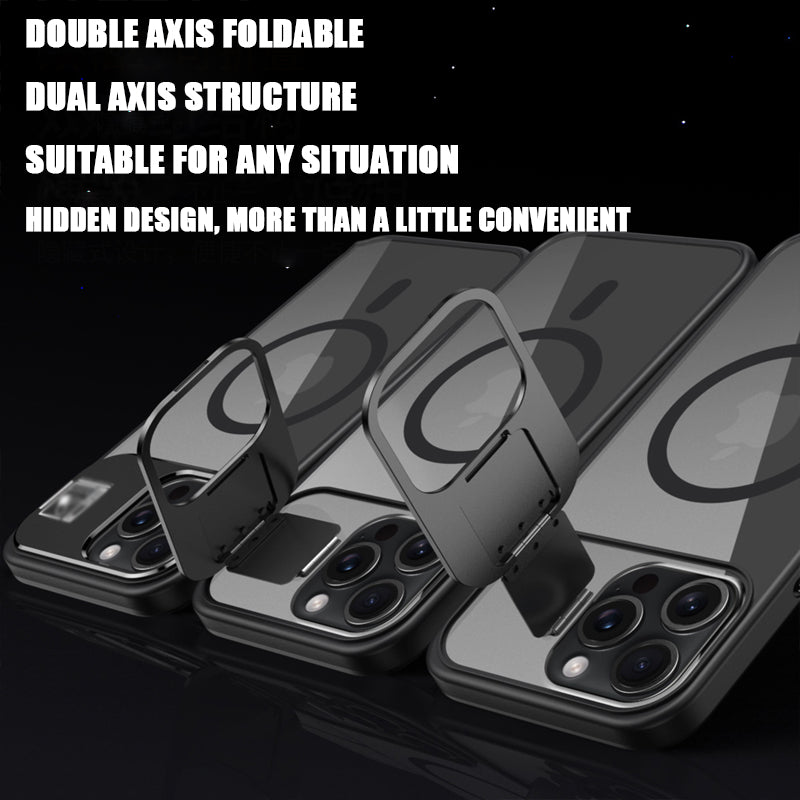 Magnetic Lens Multi-Dimensional Bracket Mobile Phone Case