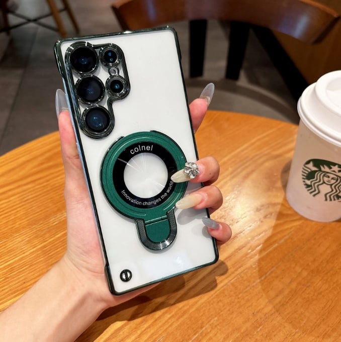 Samsung Frameless Magnetic Case with Invisible Stand