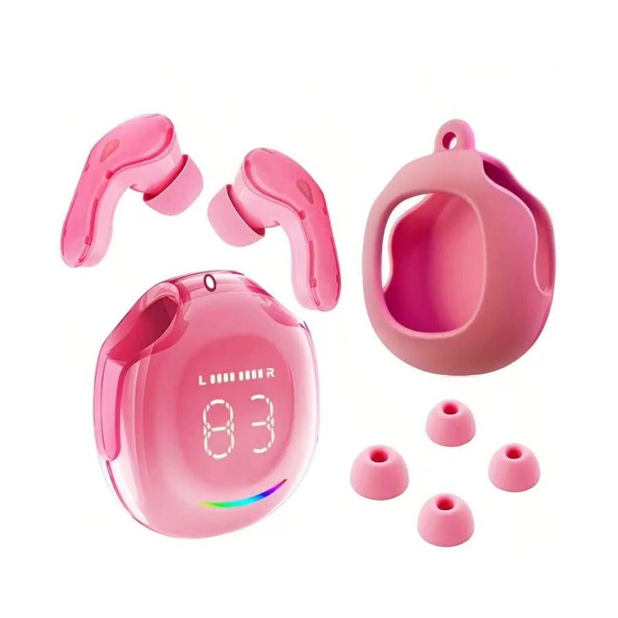 Stylish, comfy Bluetooth earphones with HD sound and broad device compatibility! 🎧✨