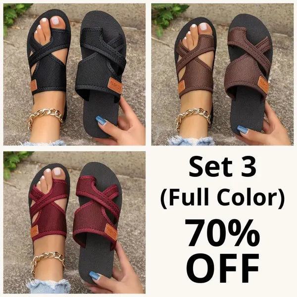 🔥Summer Sizzler Sale 49%✨Women's Comfortable Breathable Mesh Flip Flops