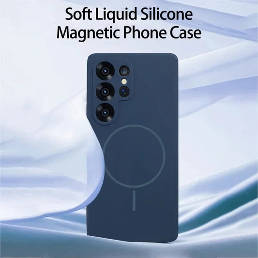 Original Liquid Silicone Case For Samsung