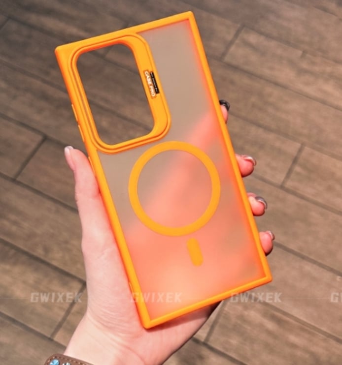 Frosted PC All-inclusive Anti-fall Lens Holder Phone Case For Samsung