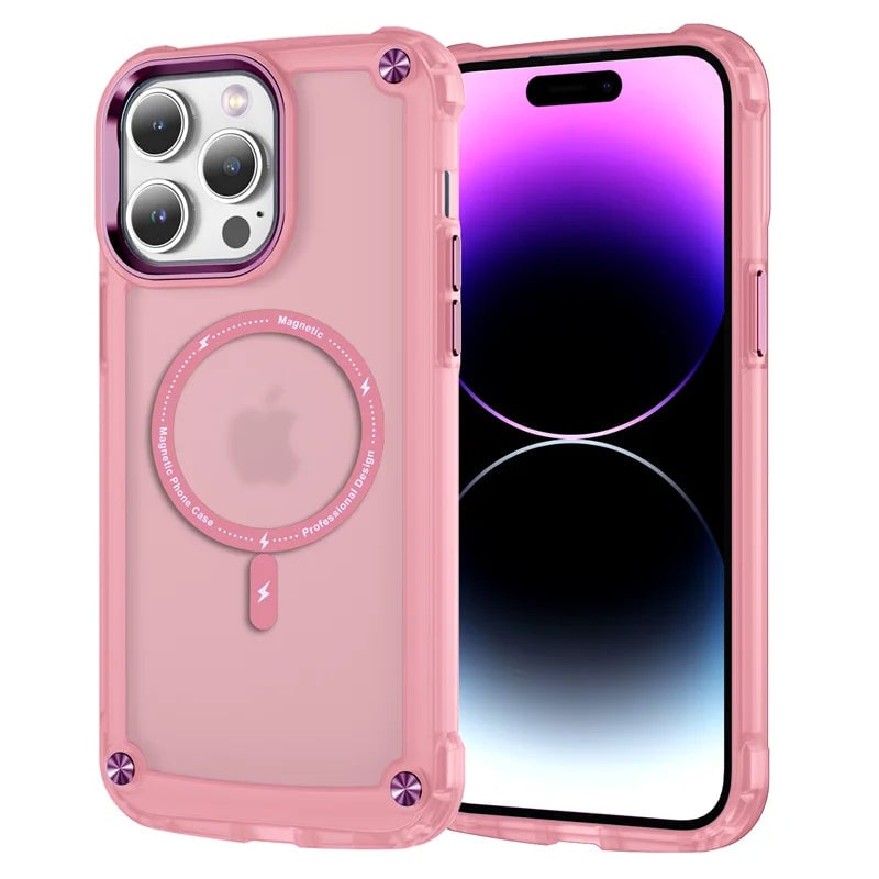 Matte Shockproof Clear Case for iPhone