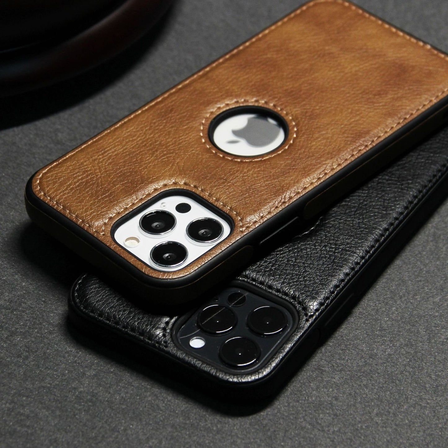 Luxury Leather Pattern Business Case For iPhone