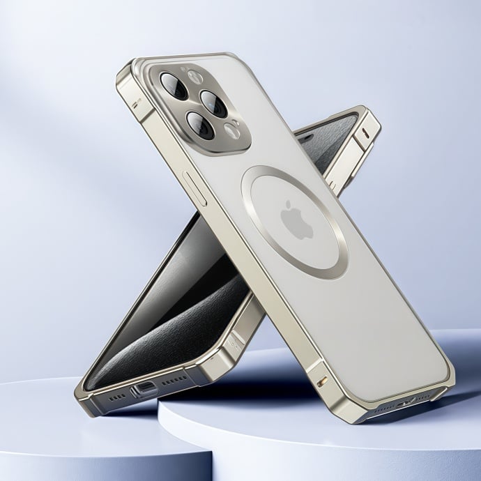 Ultra-Thin Magnetic Phone Case For iPhone 16/15 – Shockproof, MagSafe, Anti-Yellow