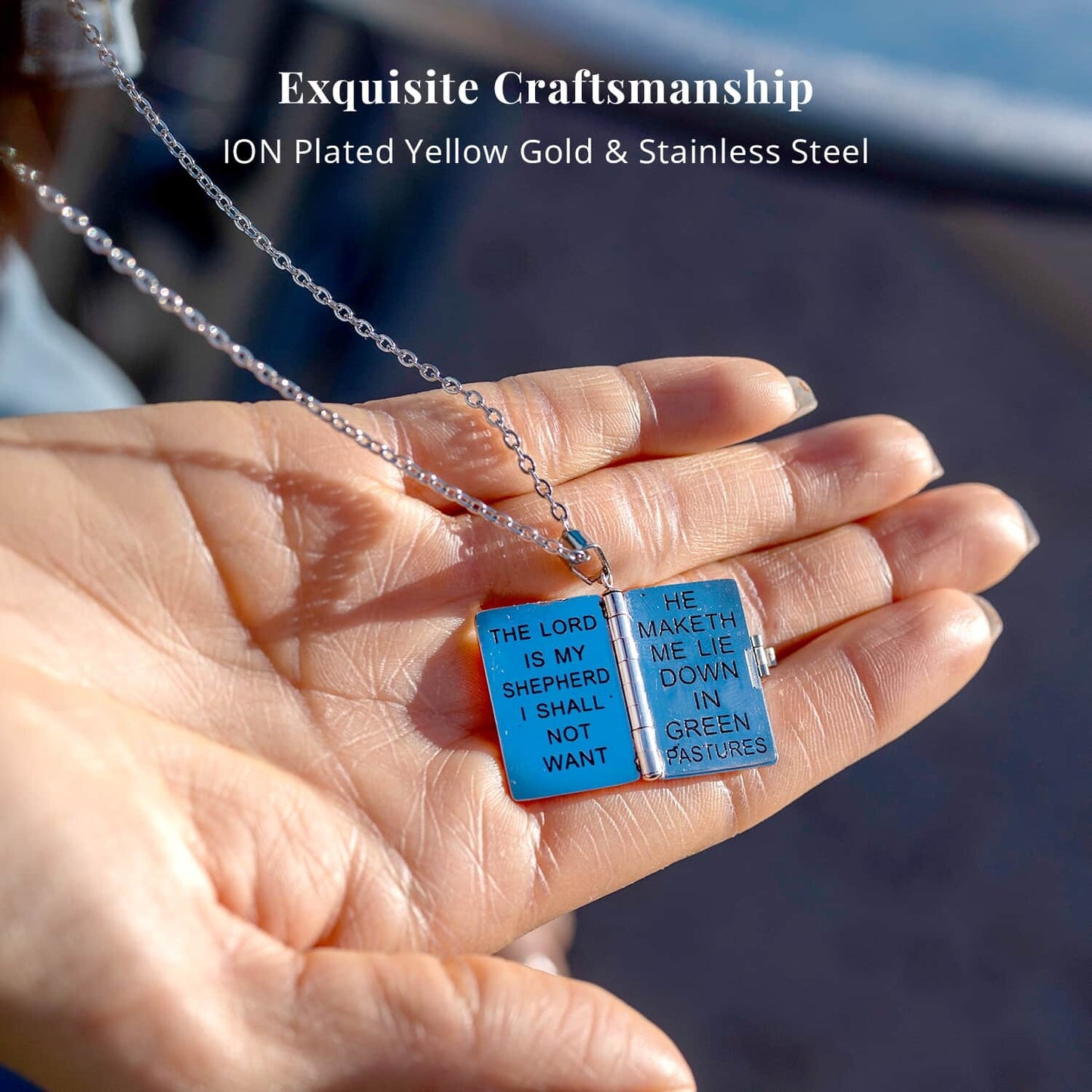 🎄Christmas Pre-sale🎁Openable Holy Cross Bible Pendant