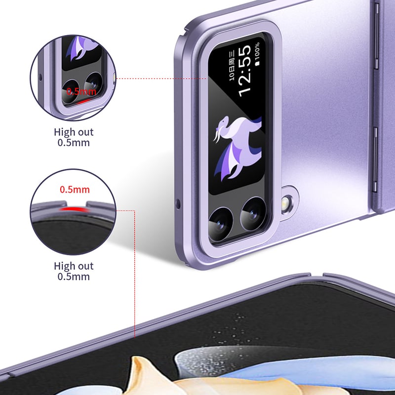 Samsung Anti-Drop Plating Case for Galaxy Z Flip