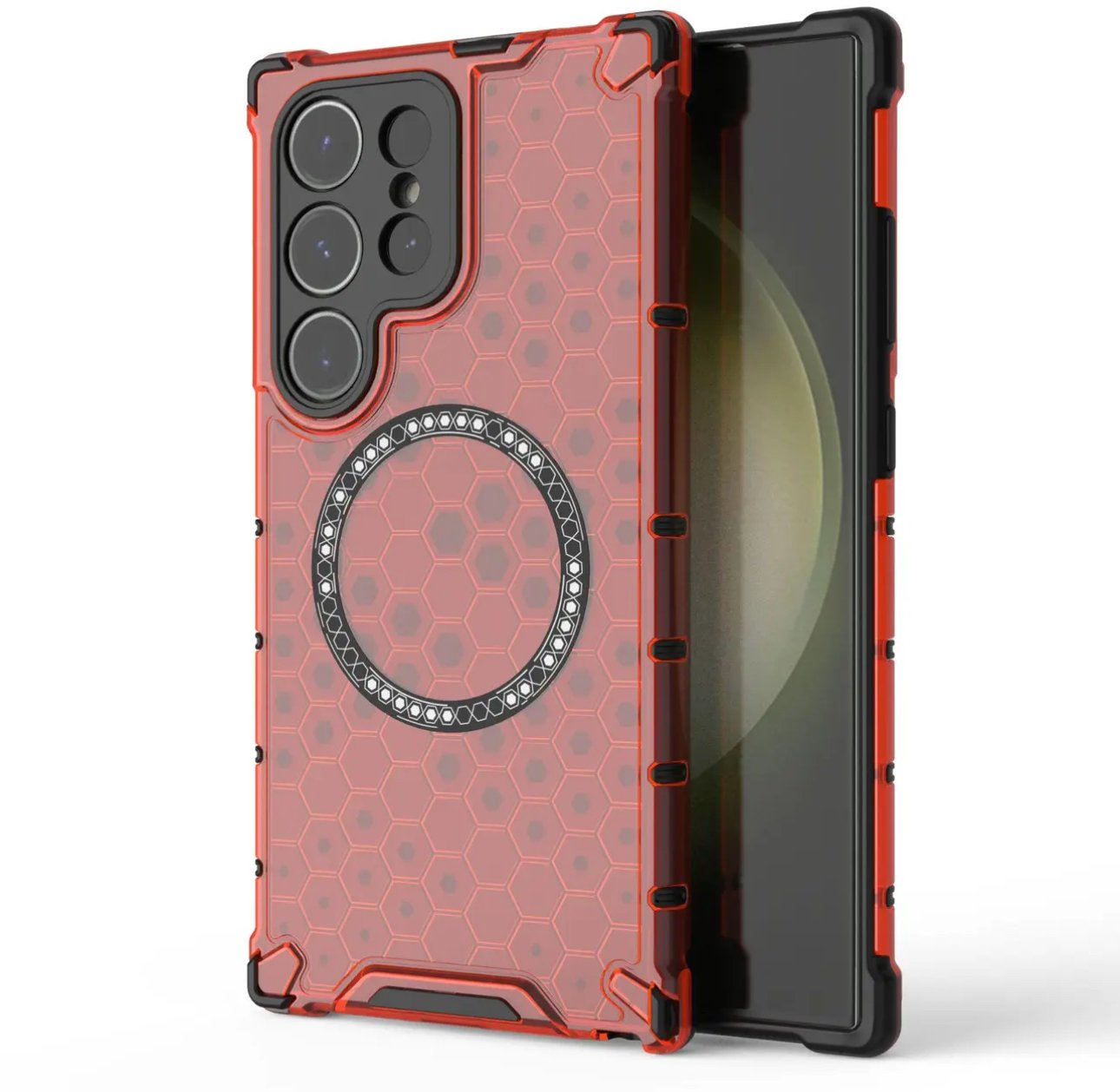 Honeycomb Magnetic Phone Case For Samsung