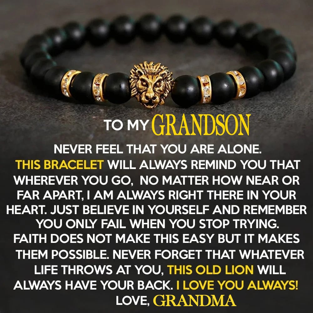 🔥  Promotion 49%OFF 🔥 - Lion Bracelet - Son Dad