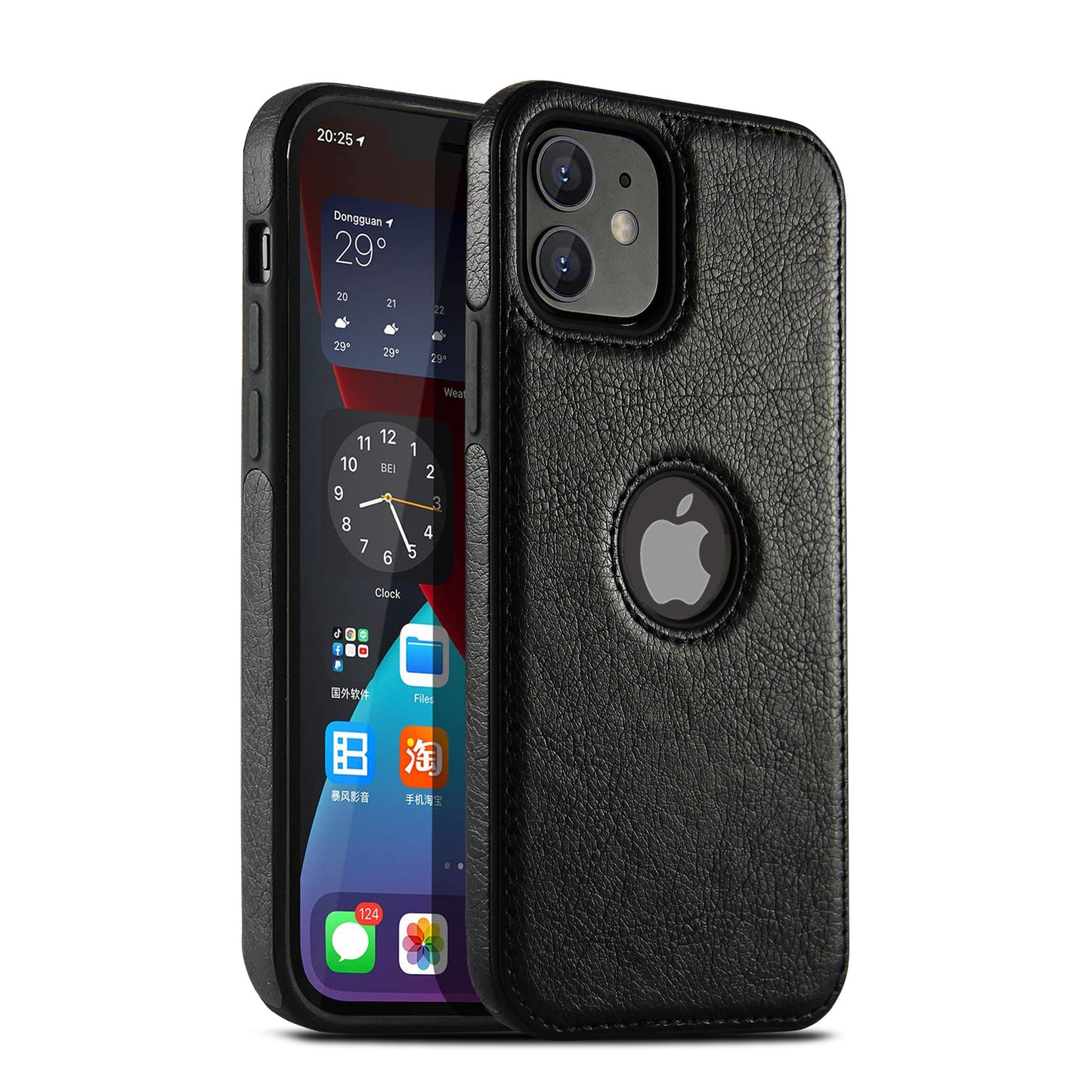 Luxury Leather Pattern Business Case For iPhone
