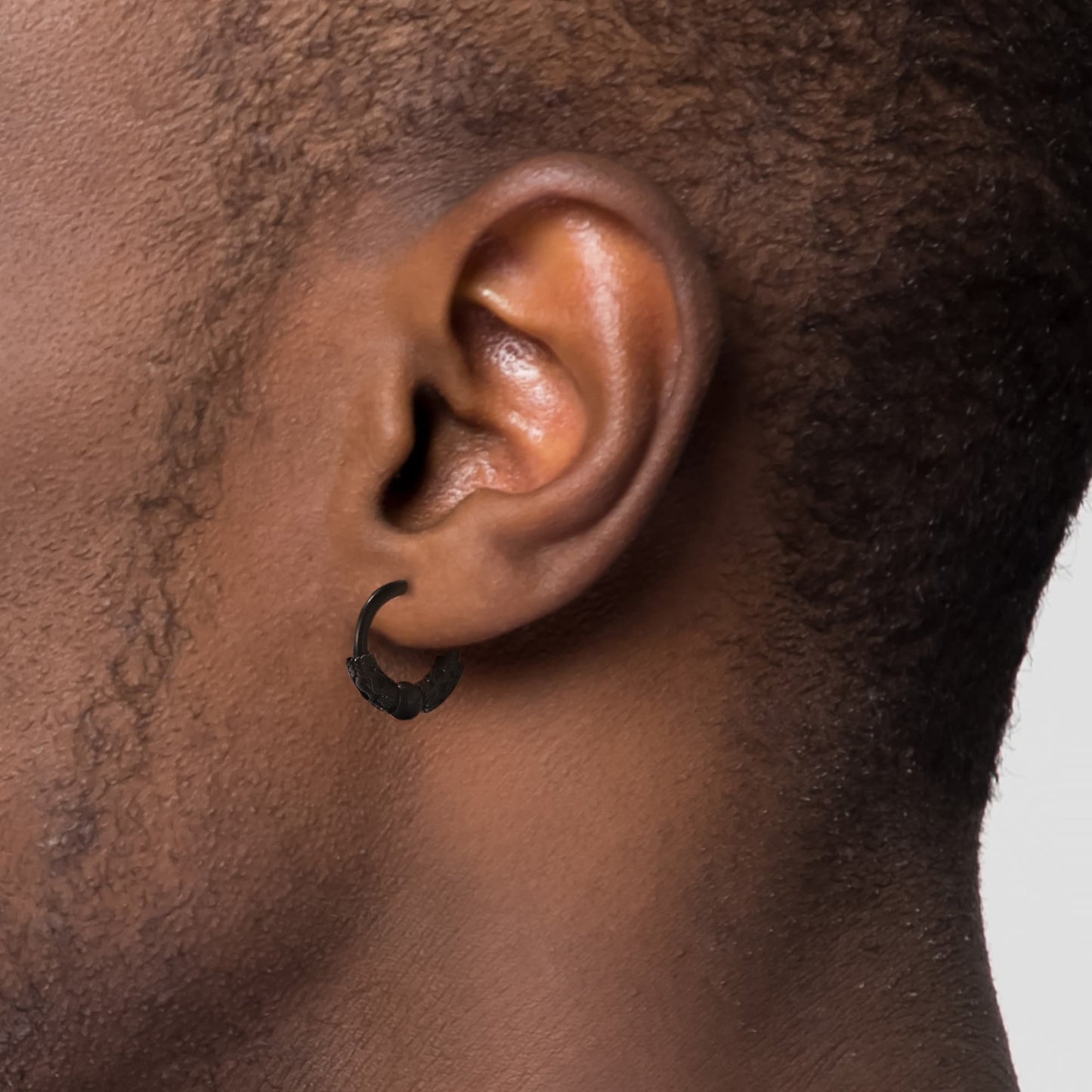 【Buy 1 Free 1】Hip Hop Dragon Totem Hoop Earrings For Men