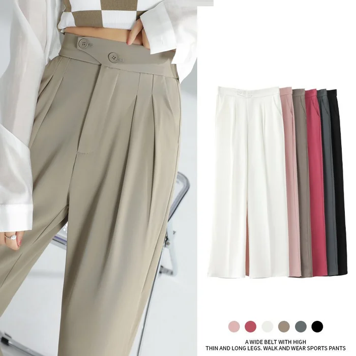 🔥Spring Hot Sale✨Woman's Casual Full-Length Loose Pants