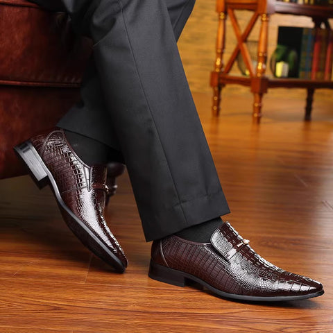 🐊👞 Comfortable and luxurious leather shoes for men-🔥Buy 2 Save 15%