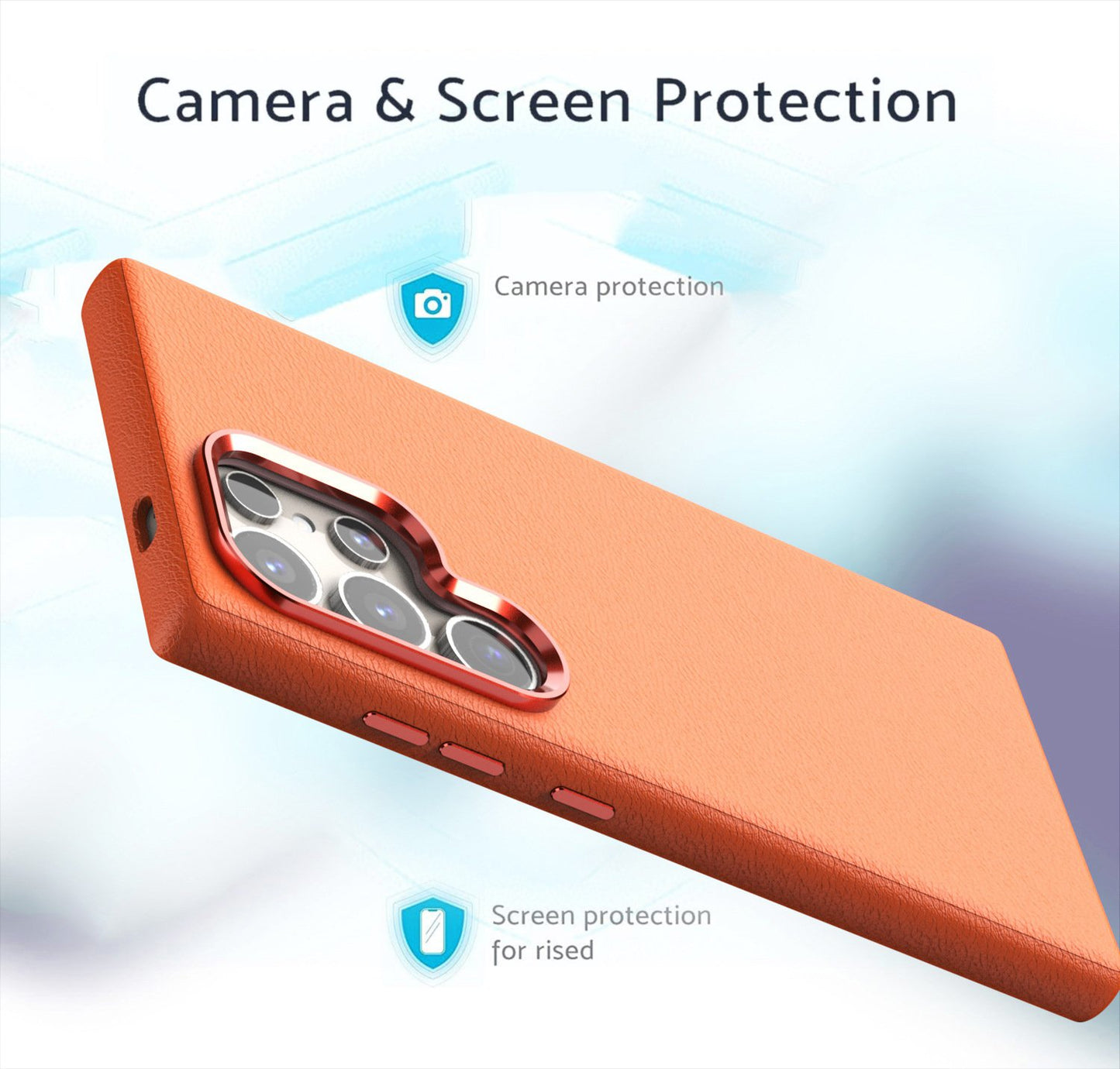 Luxury For Wireless Charging MagSafe Magnetic Soft TPU Leather Cover For Samsung Galaxy S24 Ultra Plus FE