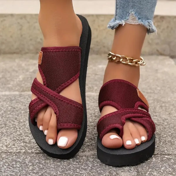 🔥Summer Sizzler Sale 49%✨Women's Comfortable Breathable Mesh Flip Flops