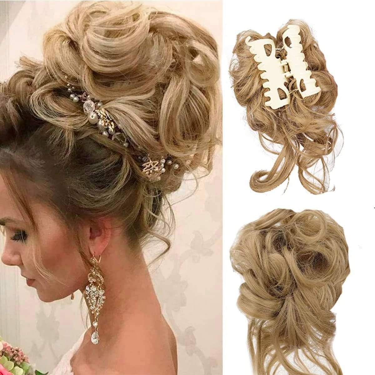 🌈Hot Sale 49% OFF - Curly Bun Hair Piece