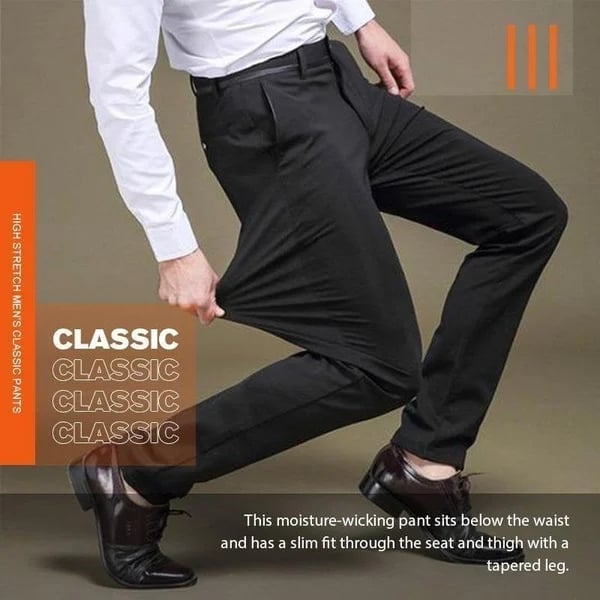 (Buy 2 Free Shipping)-High Stretch Men's Classic Pants