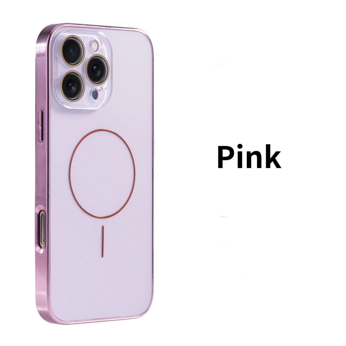 AG frosted anti-fingerprint magnetic phone case for Apple 16/15/14/13/12/11