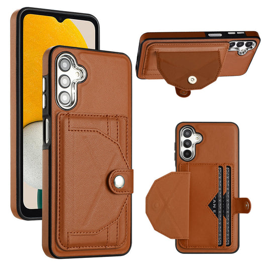 Back cover leather card case for Samsung Galaxy S24 Series and S23FE