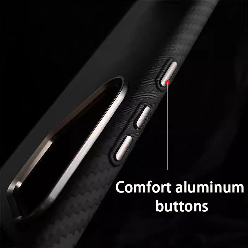 -For Galaxy S24 Magsafe Luminous Carbon Fiber Texture Drop-Proof Case