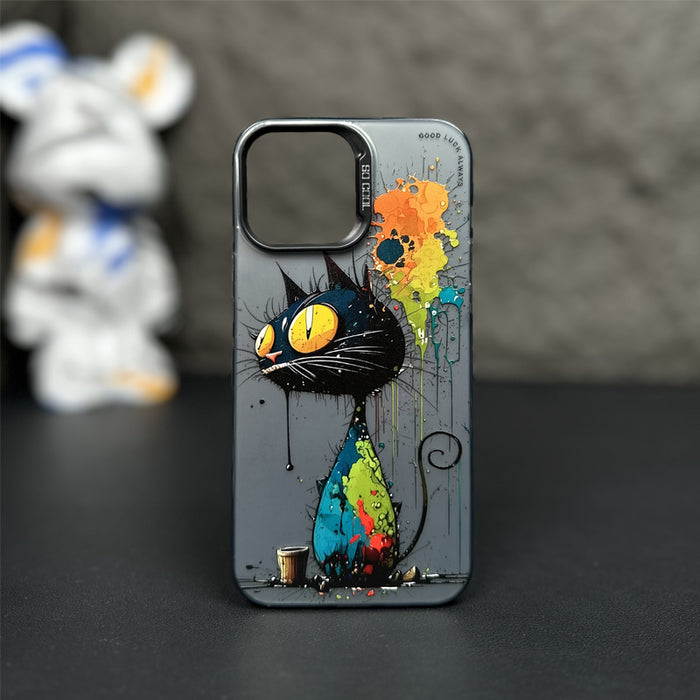 Pet Graffiti Personalized Phone Case For iPhone 15 Series