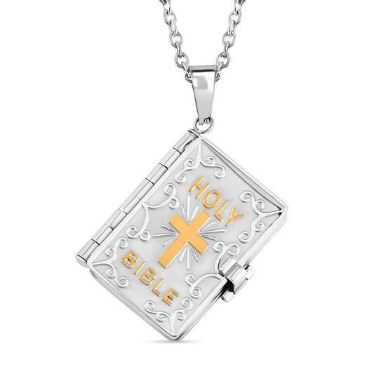 🎄Christmas Pre-sale🎁Openable Holy Cross Bible Pendant