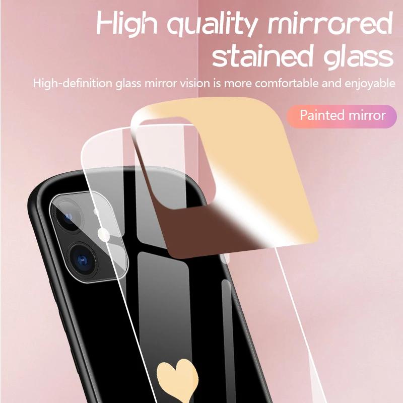 Luxury Oval Heart-shaped Case For IPhone