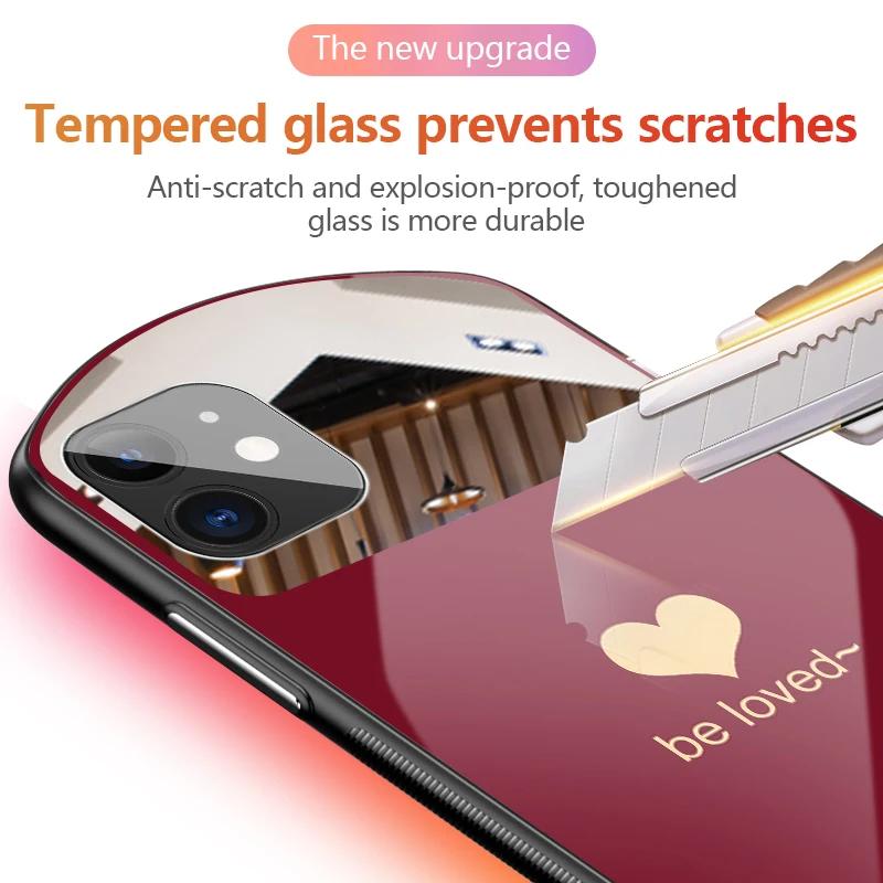 Luxury Oval Heart-shaped Case For IPhone