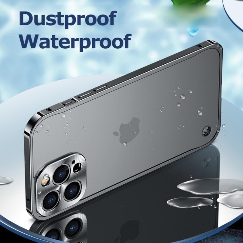 Luxury Shockproof Case with Metal Edge for iPhone For iPhone 15 Series