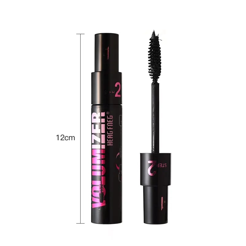 Long, Thick Curly Eyelashes Mascara with Dual Purpose