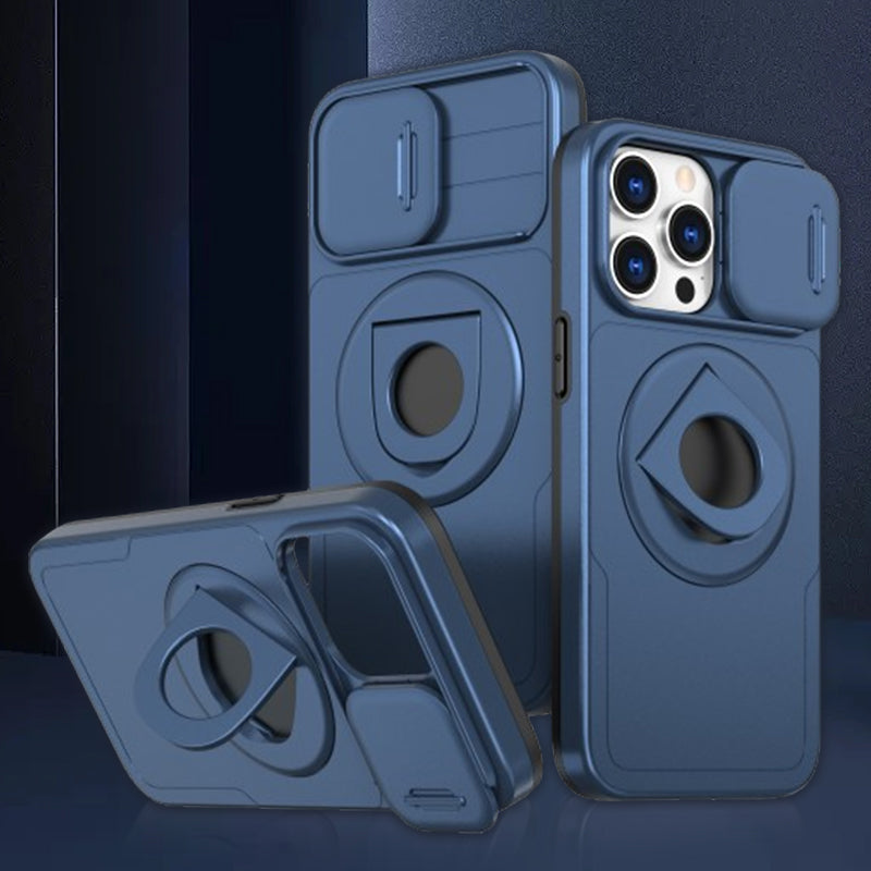 Shockproof protective case with stand