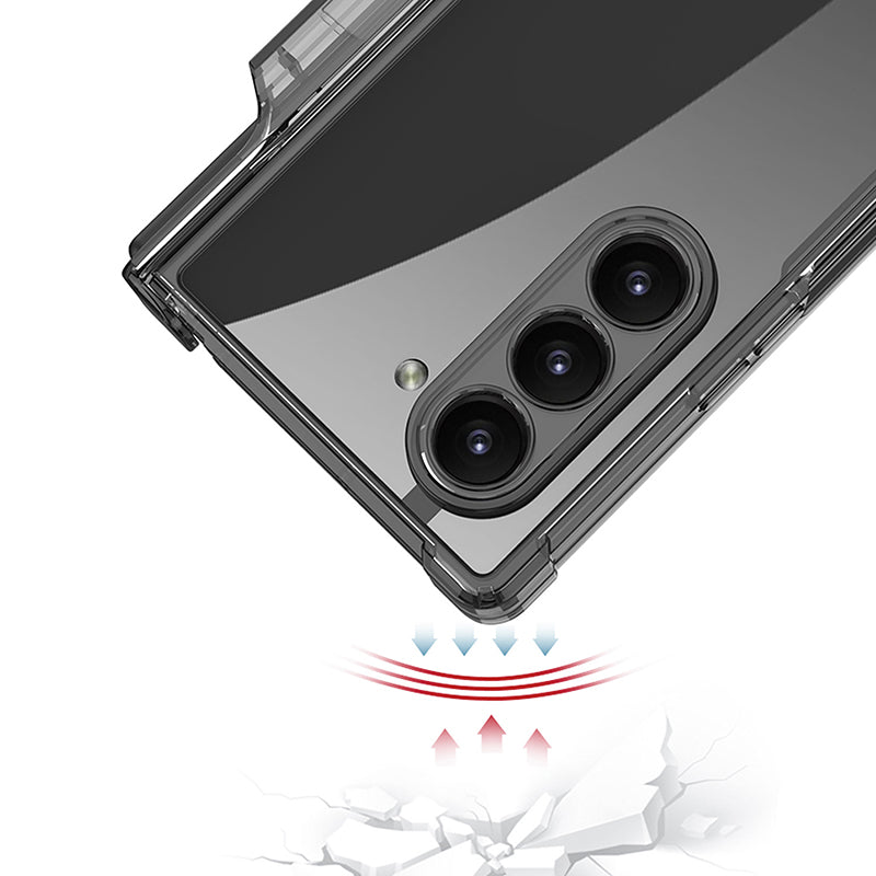 Transparent kickstand case for Samsung Galaxy Z Fold