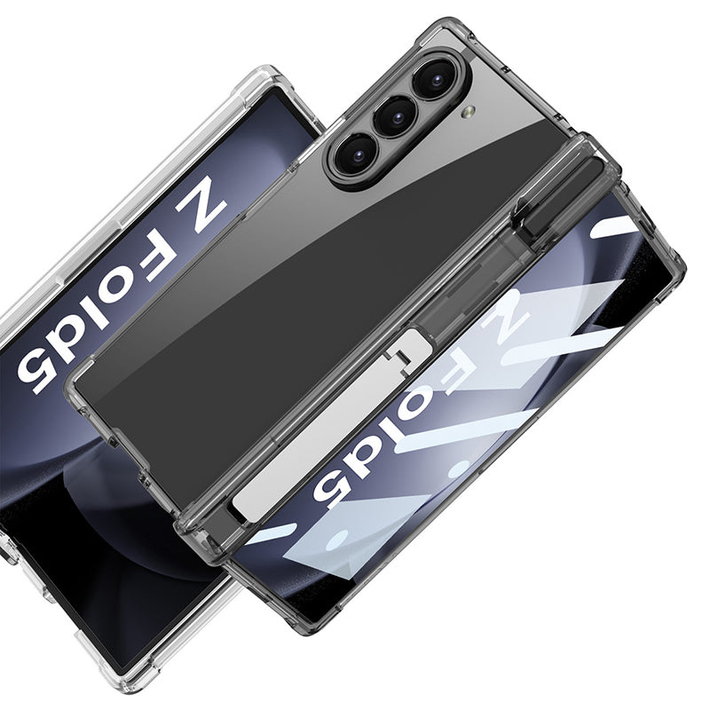 Transparent kickstand case for Samsung Galaxy Z Fold
