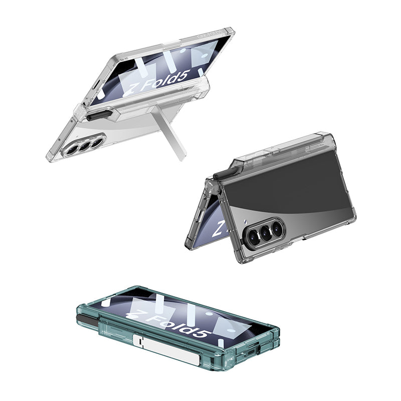 Transparent kickstand case for Samsung Galaxy Z Fold