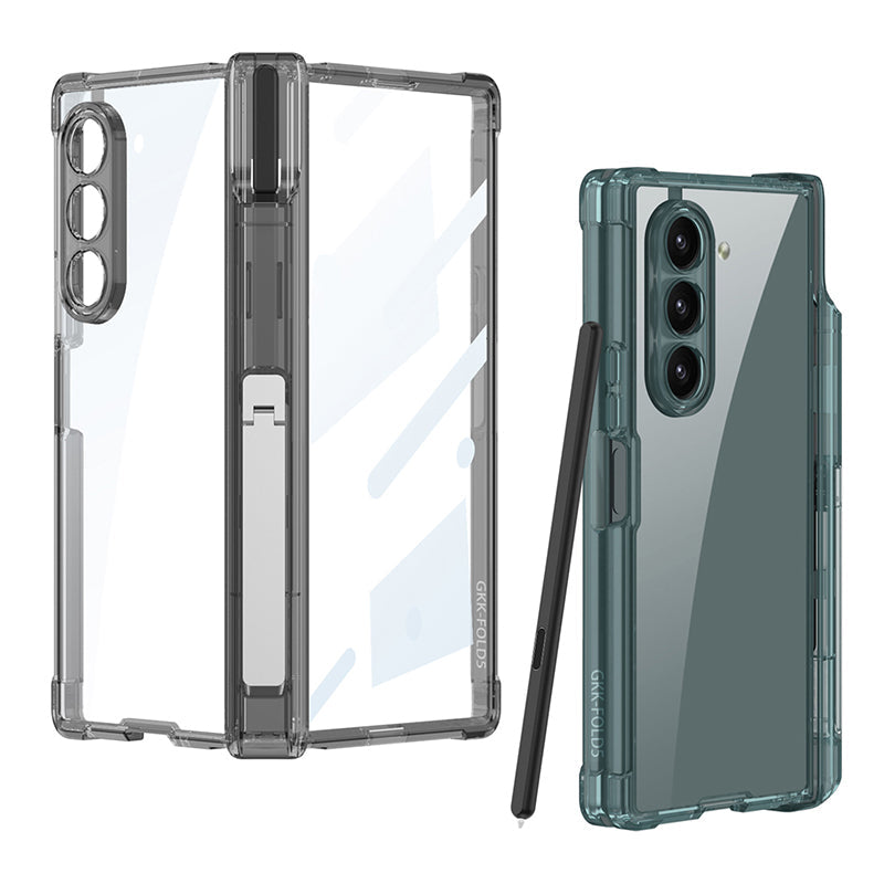 Transparent kickstand case for Samsung Galaxy Z Fold