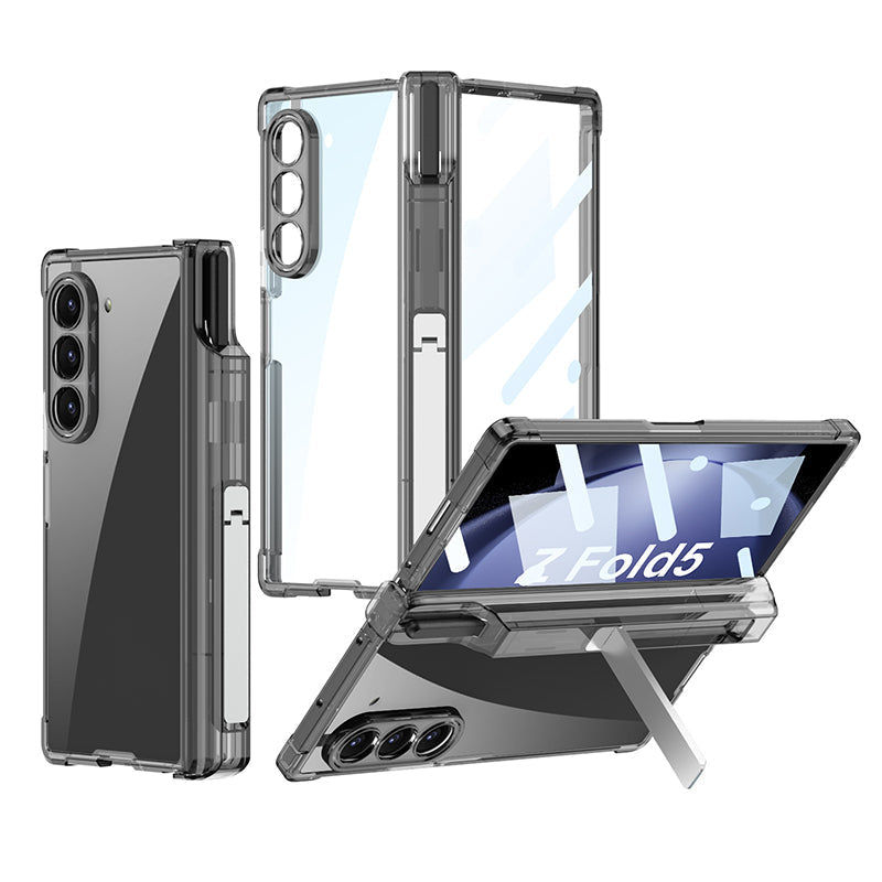 Transparent kickstand case for Samsung Galaxy Z Fold